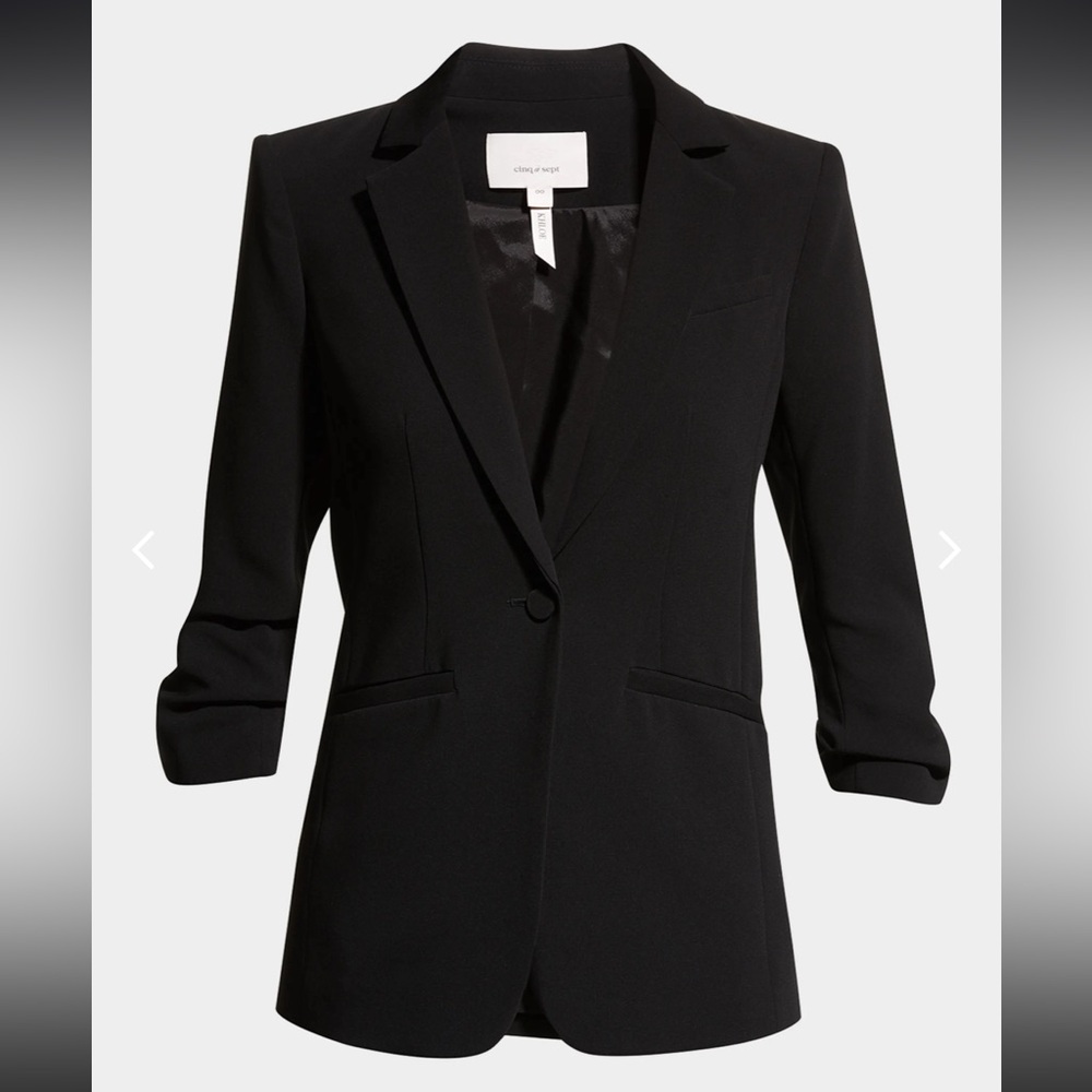 Cinq a Sept Khloe Blazer in black, Size 8